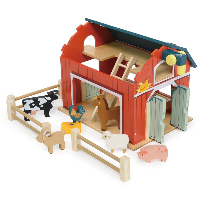 Shop Mentari Big Red Barn Playset at GoodBuy Gear