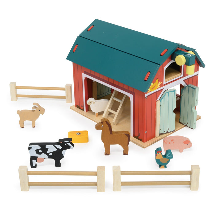 Shop Mentari Big Red Barn Playset at GoodBuy Gear