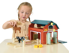 Shop Mentari Big Red Barn Playset at GoodBuy Gear