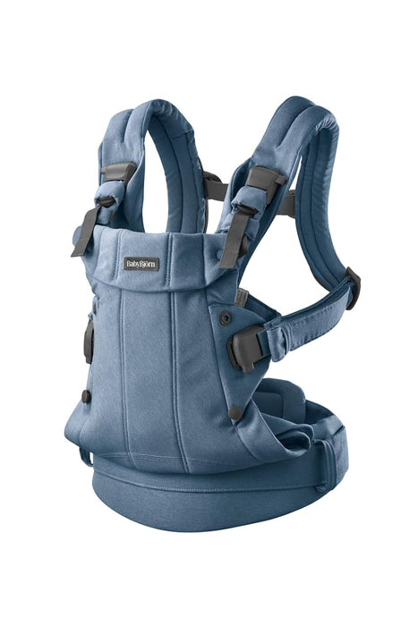 Shop BabyBjorn Baby Carrier Harmony, Blue Melange, Woven Mélange at GoodBuy Gear
