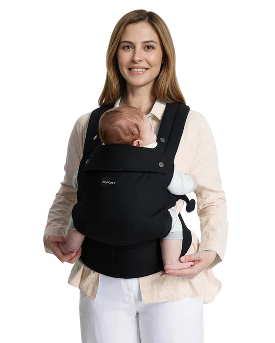 Momcozy 3-in-1 PureHug Baby Carrier (Model BC001), Black, Cotton