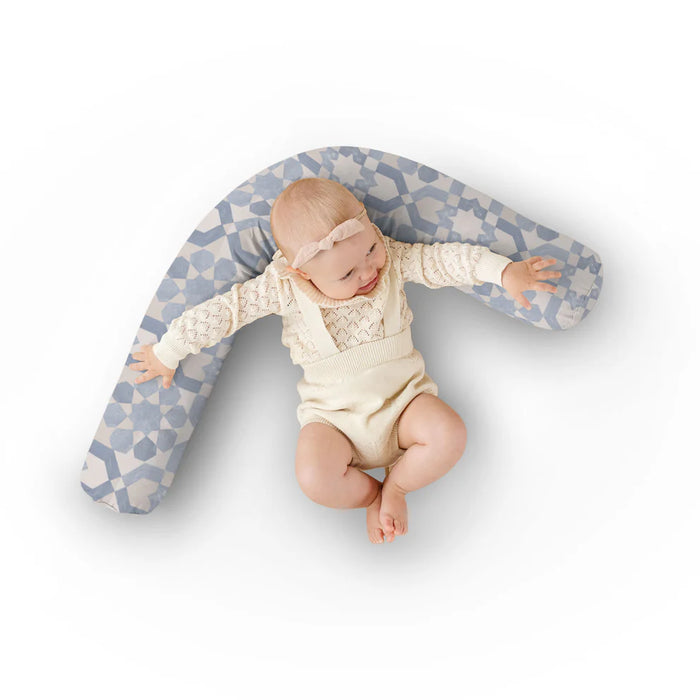 Shop Toki Kids Multi-Use Support Pillow, Blue Tile at GoodBuy Gear