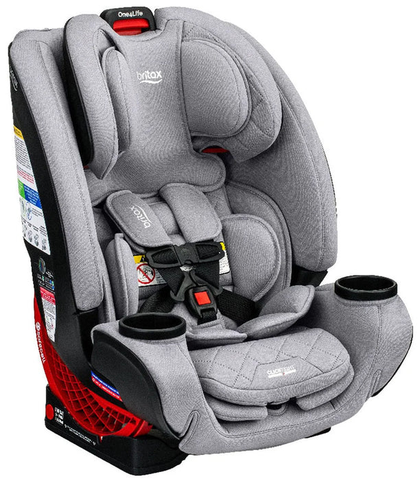 Britax One4Life All-in-One Car Seat & Booster Combo, 2023, Diamond Quilted Gray, ClickTight