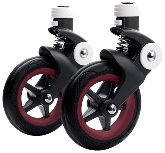 Bugaboo Wheel Caps, Bee5, Dark Red