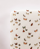 Shop Clementine Kids Butterfly Migration Crib Sheet at GoodBuy Gear