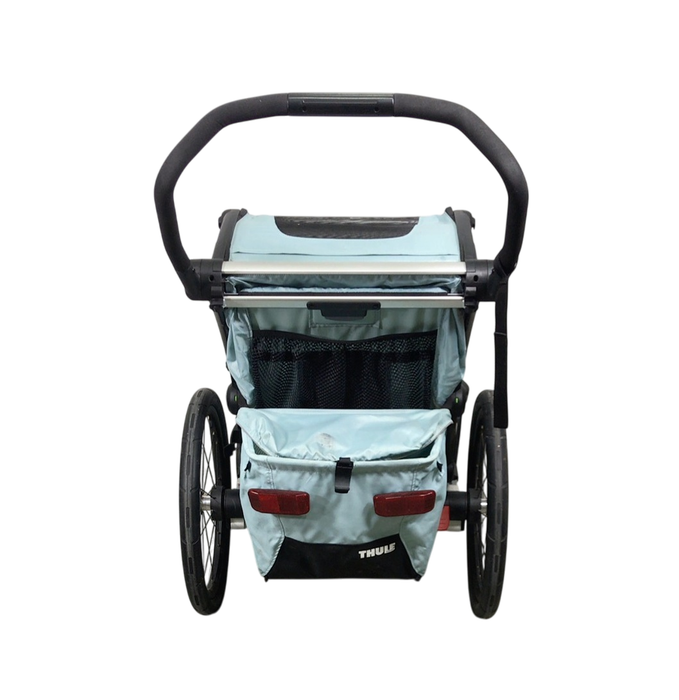 Shop Thule Chariot Cross Bike Trailer Stroller 1 Seat, 2021, Alaska Blue at GoodBuy Gear