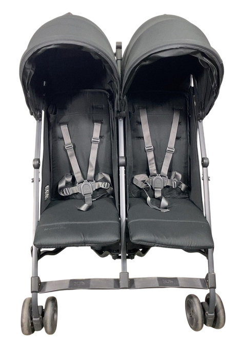 Shop UPPAbaby G-Link V2 Double Stroller, 2024, Jake (Black) at GoodBuy Gear