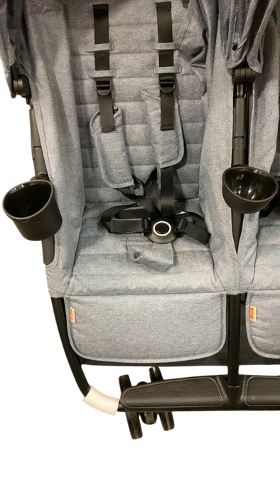 Shop Zoe The Twin V2 Double Stroller, Ocean, 2024 at GoodBuy Gear