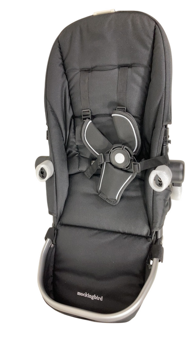 Shop Mockingbird 2nd Seat Kit 2.0, No Canopy, No Canopy, Silver With Penny Leather at GoodBuy Gear
