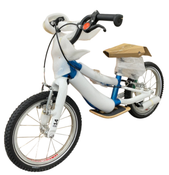 Shop Woom GO 1 Plus Balance Bike, Metallic Blue at GoodBuy Gear