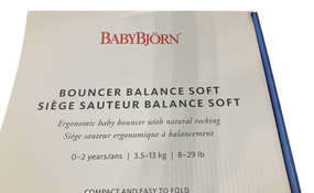 Shop BabyBjorn Bouncer Balance Soft, Dark Gray Frame, Dark Gray/Gray at GoodBuy Gear