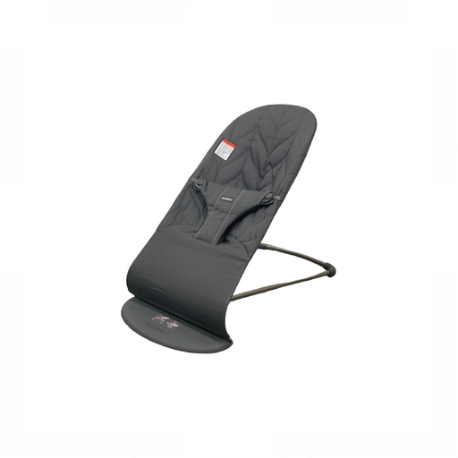 Shop BabyBjorn Bouncer Bliss, Anthracite Cotton Petal Quilt, Dark Gray Frame at GoodBuy Gear