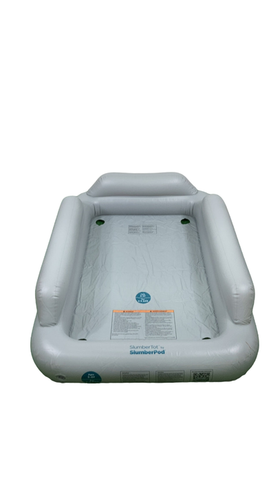 Shop SlumberPod SlumberTot Inflatable Toddler Bed, Gray/Teal at GoodBuy Gear