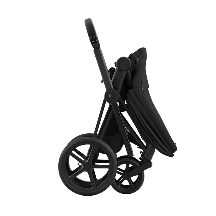 Cybex PRIAM Stroller, 2024, Matte Black, Sepia Black