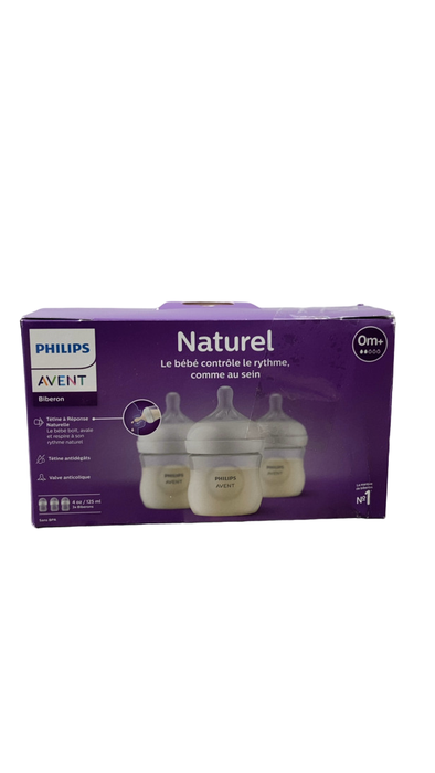 Shop Philips Avent Natural Baby Bottles, 4oz, 3 Pack, Clear at GoodBuy Gear