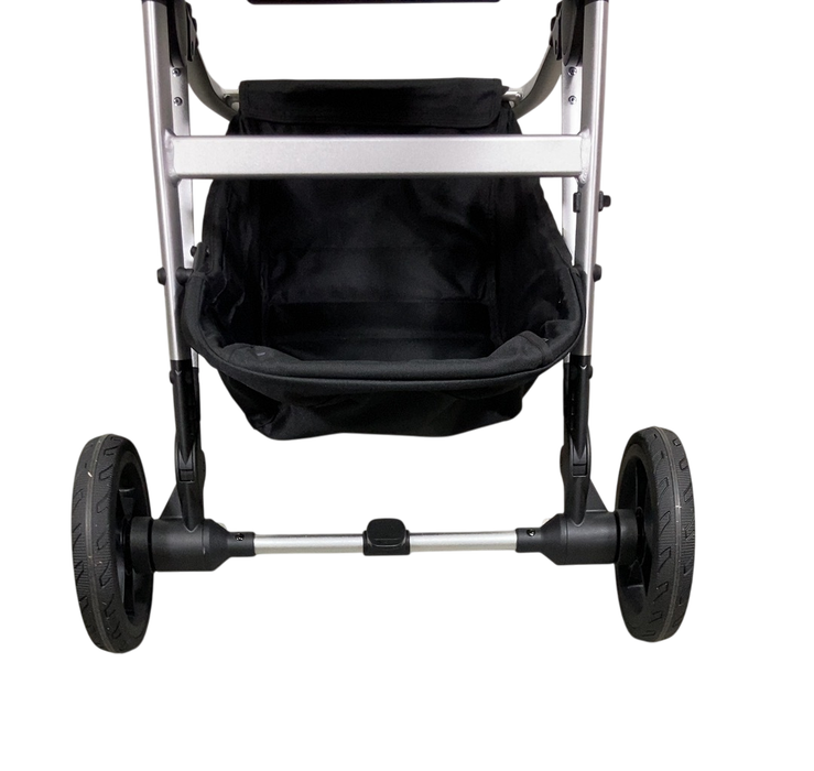 Shop Mockingbird Single to Double 2.0 Stroller, 2025, Silver With Penny Leather, Sky, Watercolor Drops at GoodBuy Gear