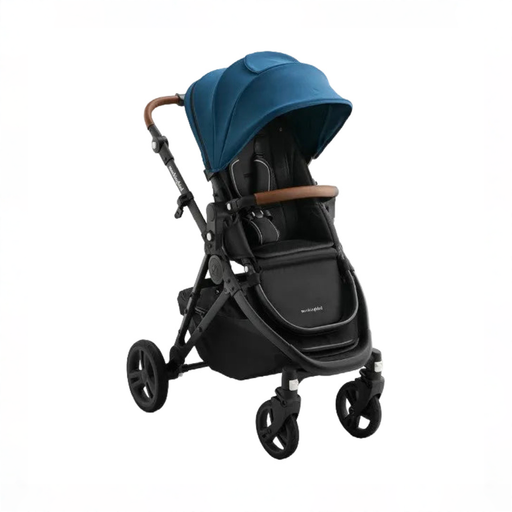 Shop Mockingbird Single 3.0 Stroller, 2025, Charcoal with Penny Leather, Sea at GoodBuy Gear