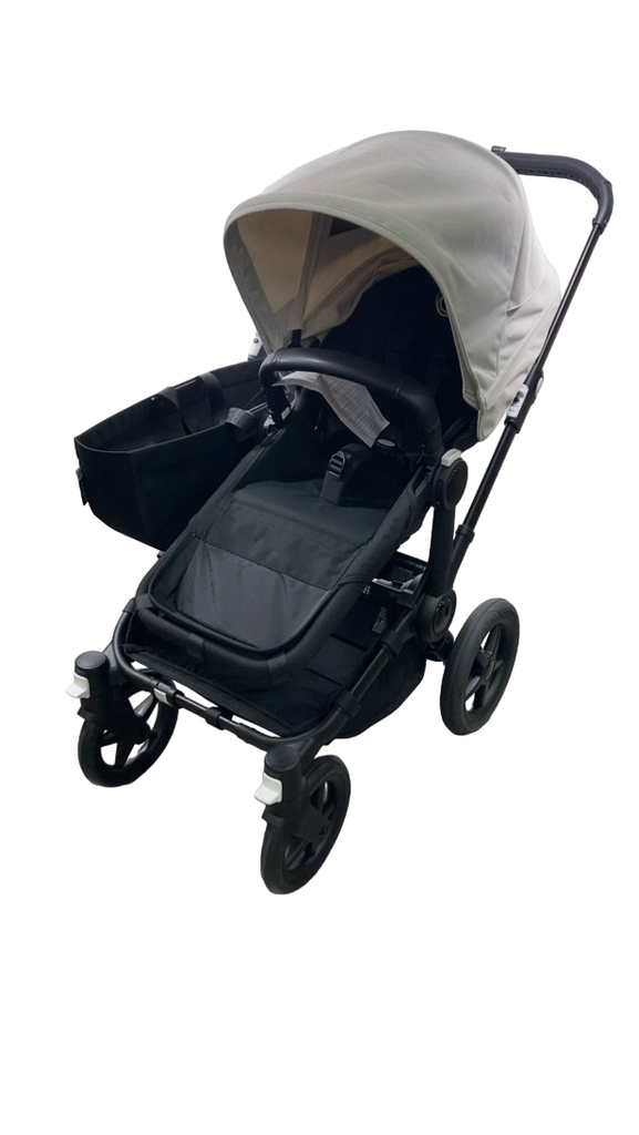 Bugaboo Donkey 5 Stroller Mono, Misty White, Black