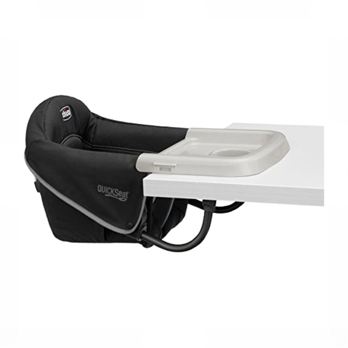 Shop Chicco Quickseat Hook-On Chair, Black at GoodBuy Gear
