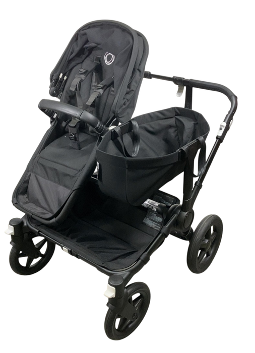 Shop Bugaboo Donkey 5 Mono Stroller, 2024, Black, Black, Midnight Black at GoodBuy Gear