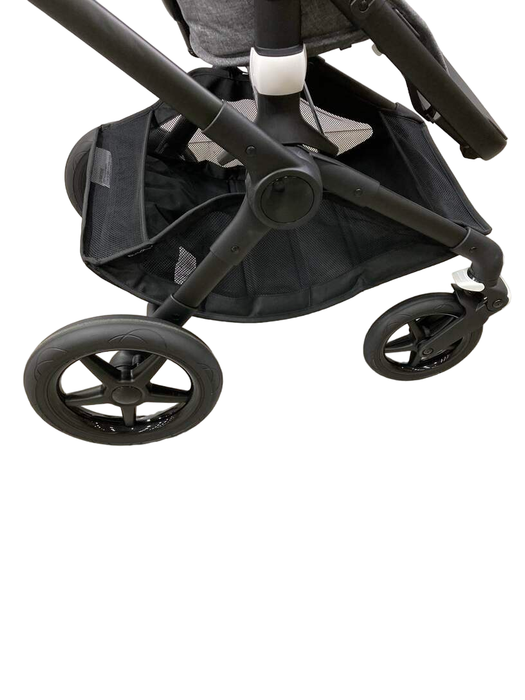 used Bugaboo Fox 3 Stroller, 2022, Black, Grey Melange