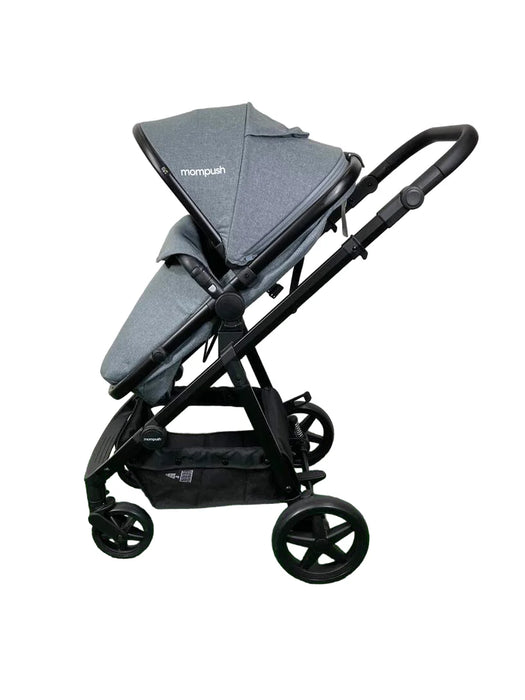 Shop Mompush Meteor 2 Stroller, Gray, 2024 at GoodBuy Gear
