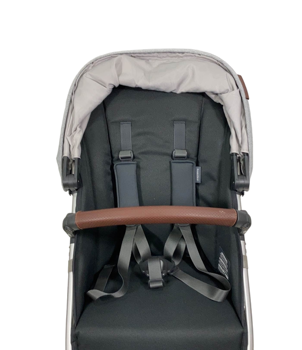 secondhand UPPAbaby VISTA RumbleSeat V2, 2015+, 2020, Stella (Grey Brushed Melange)