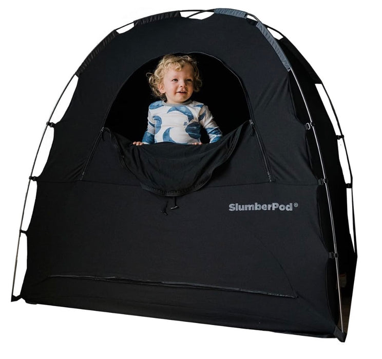 used SlumberPod 3.0 Sleep Canopy, Black with Gray Accents