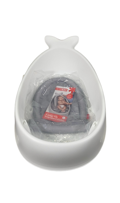 Shop Skip Hop Moby Bath Smart Sling 3-Stage Bathtub, White at GoodBuy Gear