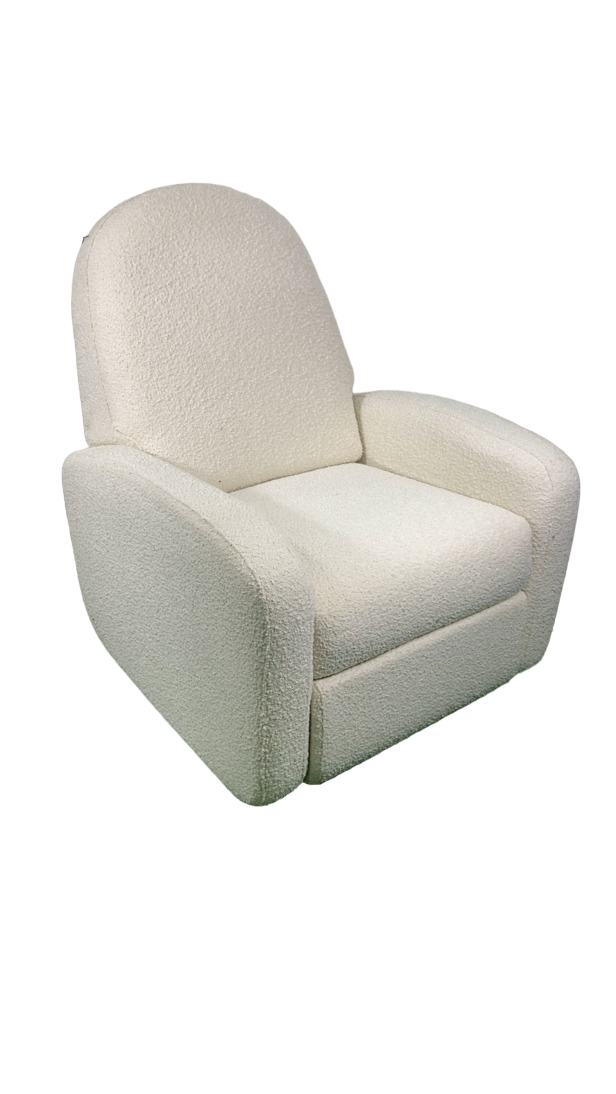 Babyletto Nami Recliner and Swivel Glider, Performance Cream Eco-Weave