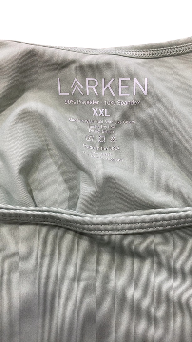 Shop Larken The Larken X Nursing Bra, Sage, XXLarge at GoodBuy Gear