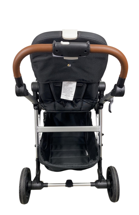 Shop Mockingbird Single to Double 2.0 Stroller, 2024, No Canopy, No Canopy, Silver With Penny Leather at GoodBuy Gear