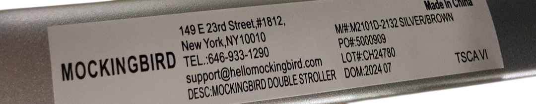 Shop Mockingbird Single to Double 2.0 Stroller, 2024, Black, Silver With Penny Leather, Watercolor Drops at GoodBuy Gear