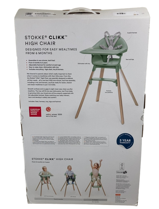 Shop Stokke Clikk High Chair, Cloud Grey at GoodBuy Gear