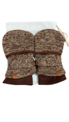 Shop Goumikids Knit Mittens, 6-12m, Bark at GoodBuy Gear