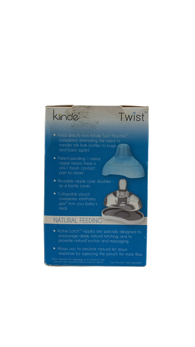 Shop Kiinde Active Latch Nipples 2-Pack, Medium Flow at GoodBuy Gear