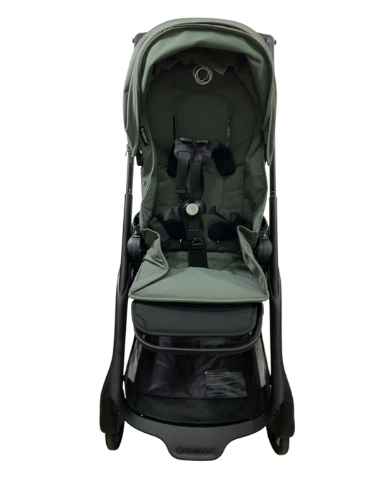 Shop Bugaboo Dragonfly Stroller, 2023, Black, Forest Green, Forest Green at GoodBuy Gear