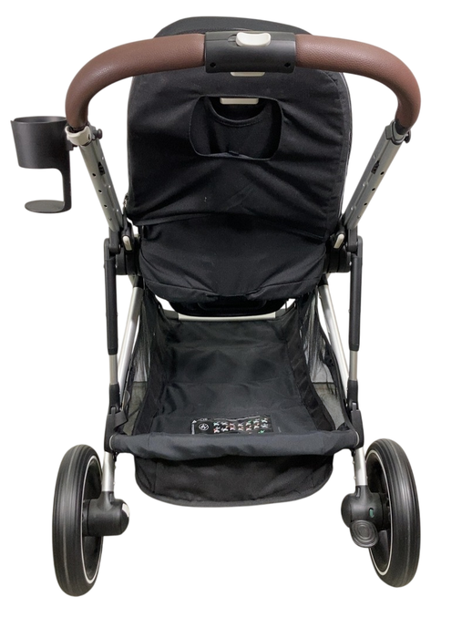Shop Cybex Gazelle S Modular Stroller, 2023, Moon Black, Silver Frame at GoodBuy Gear