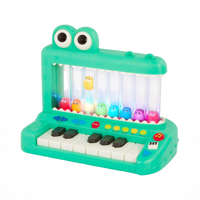 Shop Battat Croco Pop Piano Toy, Multicolor at GoodBuy Gear
