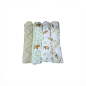 Shop Aden + Anais Cotton Muslin Swaddles Pack of 4, Tanzania at GoodBuy Gear