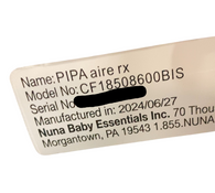 Shop Nuna Pipa Aire RX Infant Car Seat, 2024, Biscotti at GoodBuy Gear