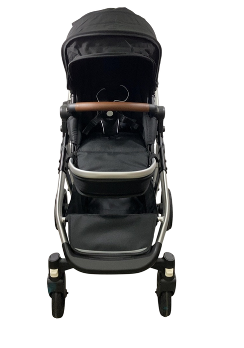 Shop Mockingbird Single to Double 2.0 Stroller, 2024, Black, Silver With Penny Leather, Windowpane at GoodBuy Gear