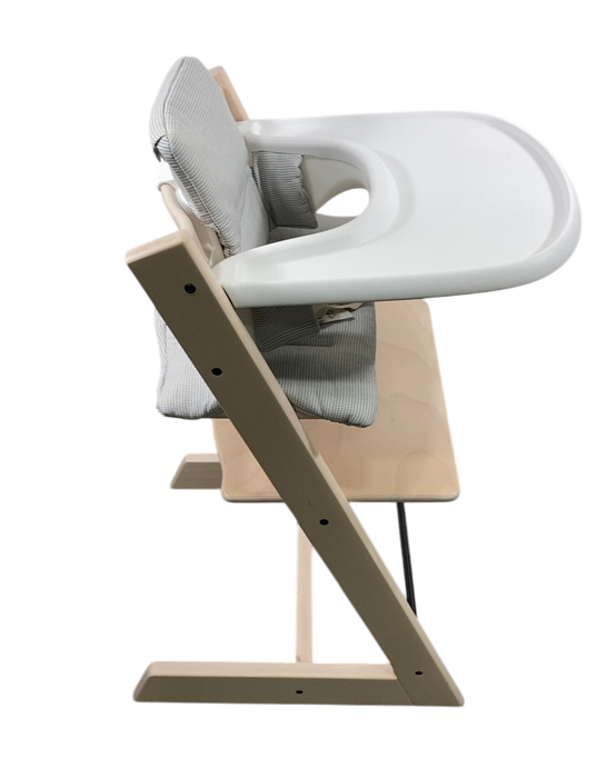Shop Stokke Tripp Trapp Complete High Chair, Nordic Grey, Whitewash at GoodBuy Gear