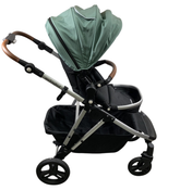 Shop Mockingbird Single to Double 2.0 Stroller, 2024, Sage, Silver With Penny Leather, Windowpane at GoodBuy Gear