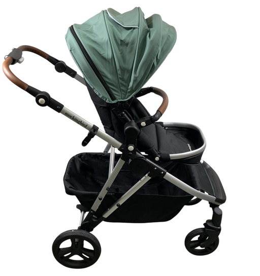 Shop Mockingbird Single to Double 2.0 Stroller, 2024, Sage, Silver With Penny Leather, Windowpane at GoodBuy Gear