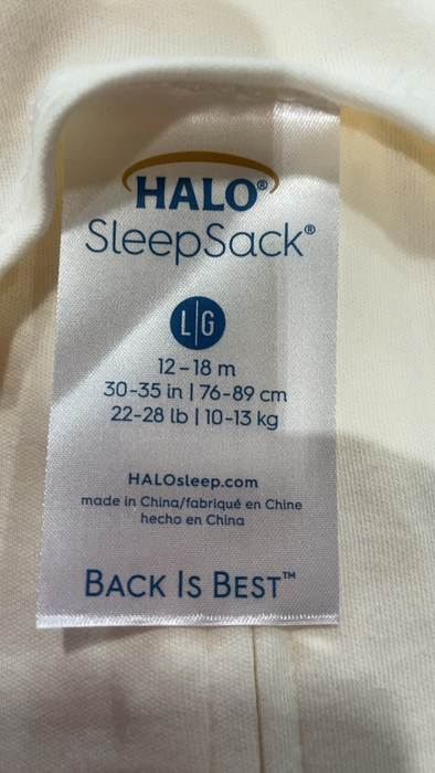 Shop DRAFT - Halo Sleepsack Wearable Blanket, Cream, Large (12-18 Months) at GoodBuy Gear