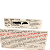 Shop Chicco OneFit ClearTex All-in-One Car Seat, 2024, Slate at GoodBuy Gear