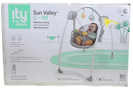 Shop Ingenuity Sun Valley Milestone Baby Swing, Grey at GoodBuy Gear
