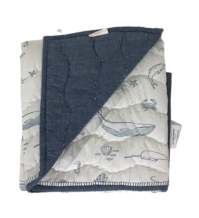 Shop Pehr Cozy Up Blanket, Chambray, Life Aquatic at GoodBuy Gear