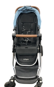 Shop Mockingbird Single to Double 3.0 Stroller, 2025, Silver with Penny Leather, Stone Blue at GoodBuy Gear